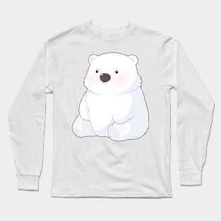 Cute baby polar bear Long Sleeve T-Shirt